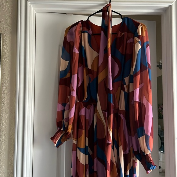 Red Dress Boutique maxi 70’s dress - Picture 4 of 9